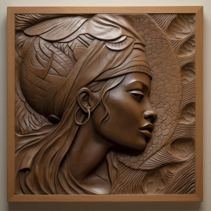 نموذج ثلاثي الأبعاد لآلة CNC 3D Art 